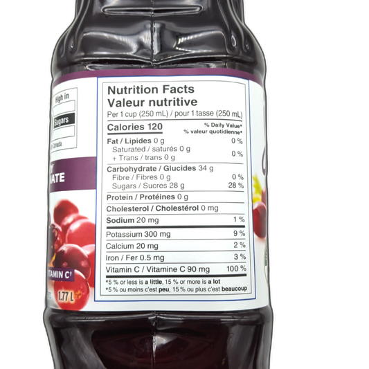 Ocean Spray Cranberry Pomegranate 100% Juice Blend 1.77L (ENDCAP)
