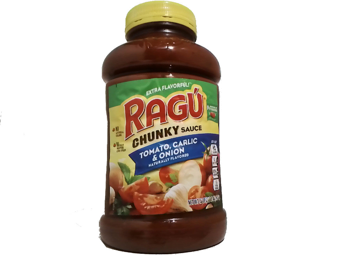 Sauce Ragu Chunky Tomate, Ail et Oignon 1,27kg. (Ou 3 pour 27,99 $)