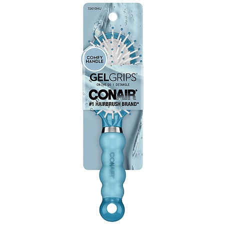 Gelgrips On The Go Hairbrush Conair Assorted Colours - Additional View