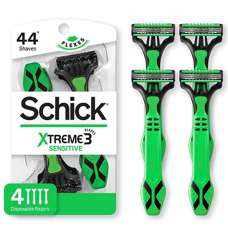 Disposable Razor 4pk. Extreme 3 Schick - Additional View