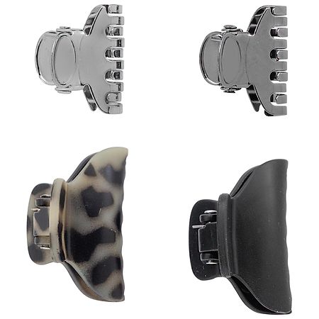Jaw Clips 8pk. The Basik Edition Assorted (EACH SOLD INDIVIDUALLY) - Additional View