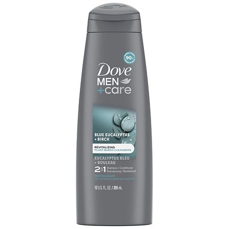 Shampoo + Conditioner Blue Eucalyptus + Birch 355ml. Dove Men