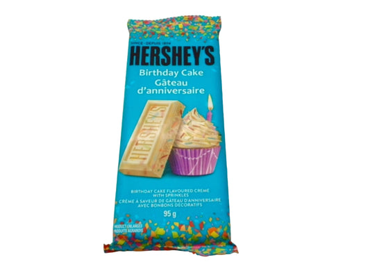Hershey's Birthday Cake Chocolate Bar 95g.