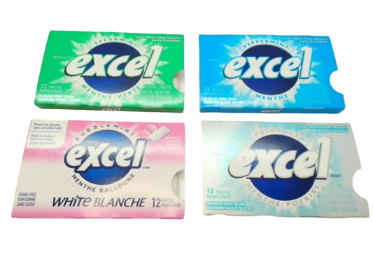 Excel Gum 12pcs. Assorted Flavours Wrigley's