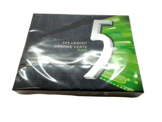 Five Gum Spearmint Rain 15 Sticks