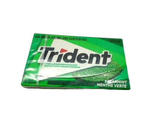 Trident Spearmint Gum 14pc.