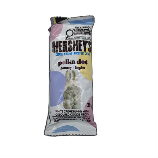 Hershey's Cookies 'n' Crème Polka Dot Bunny 34g.