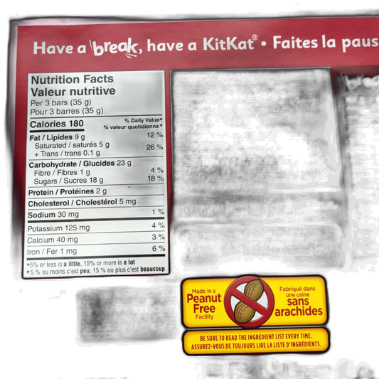 Valentine Kit Kat Snack Size 30pk. 354g. - Additional View