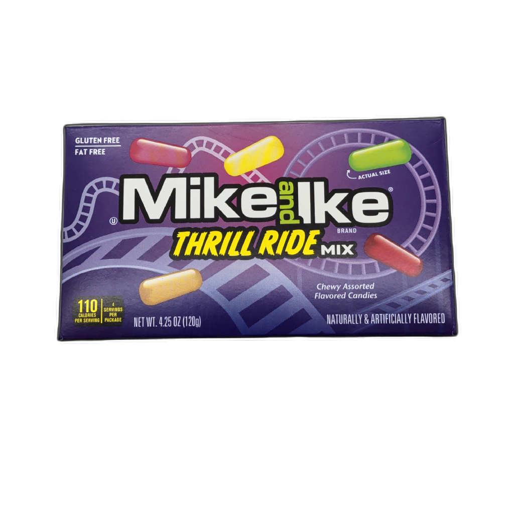 Mike And Ike Thrill Ride Mix 120g.