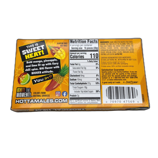 Mike & Ike Hot Tamales Tropical Heat 120g. - Additional View