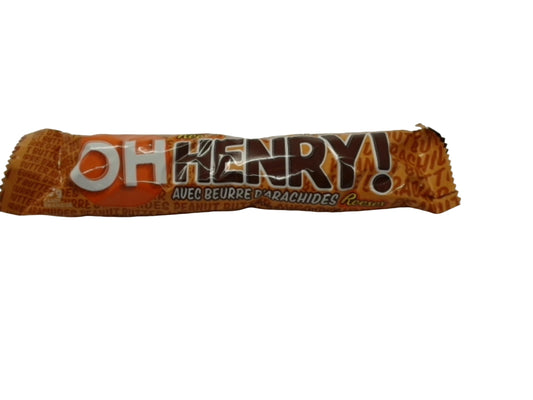 Reese's Peanut Butter Oh Henry! Chocolate Bar 58g. (PROMO)