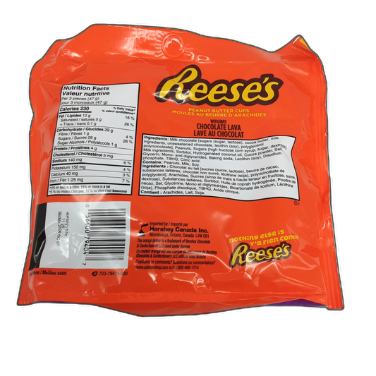 Reese's Peanut Butter Cups w/Chocolate Lava 170g.