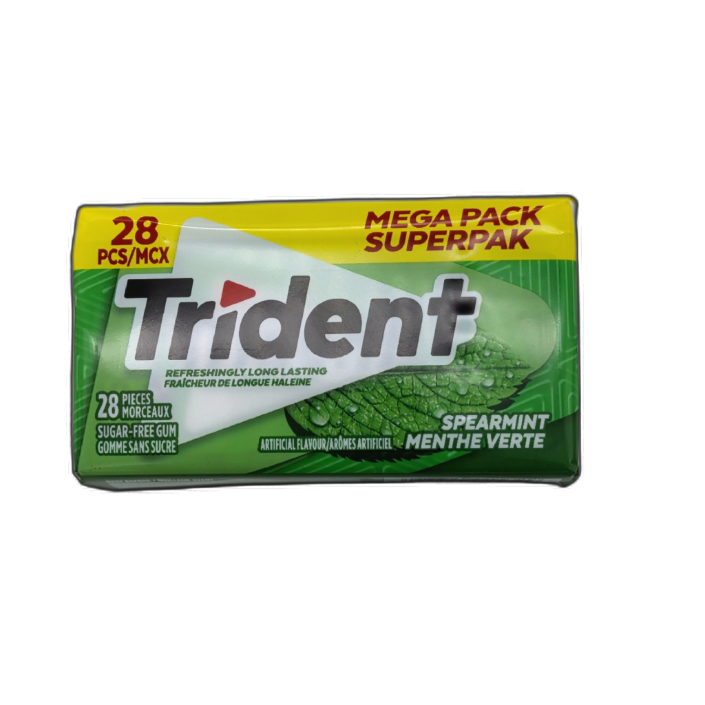 Trident Gum Spearmint 28pcs. Mega Pack