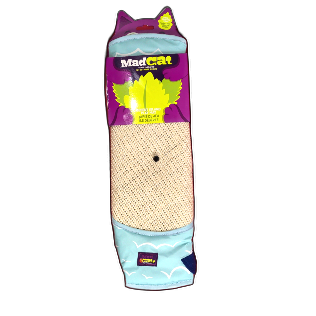 Desert Island Play Mat 20" Round Crazy For Catnip Madcat