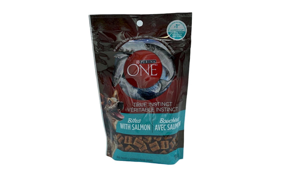 Dog Treats Purina One True Instinct Bites W/salmon 198g.