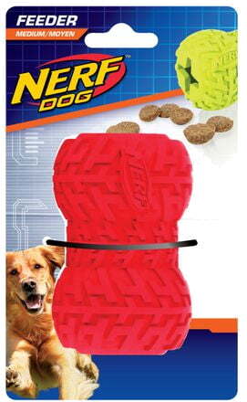 Dog Feeder Red 3.5" Nerf Dog