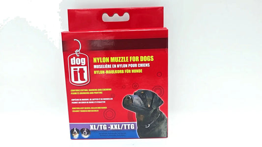 Nylon Dog Muzzle Size XL - XXL 9" Dogit