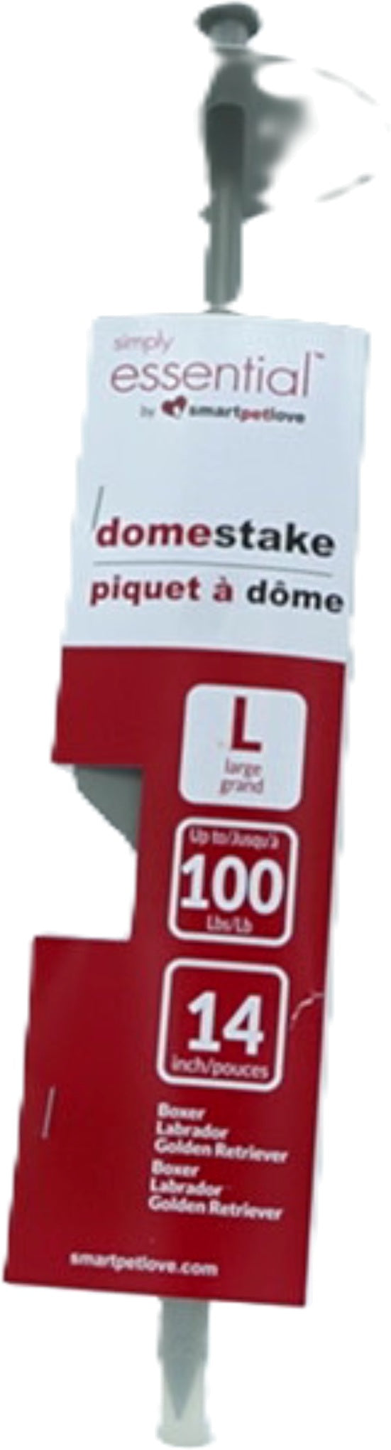 Dome Tie Down Stake Up To 100lb. 14" Simply Essential
