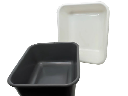 Dish Pan 12"x14"x5.5" Plastic Ass't Colours