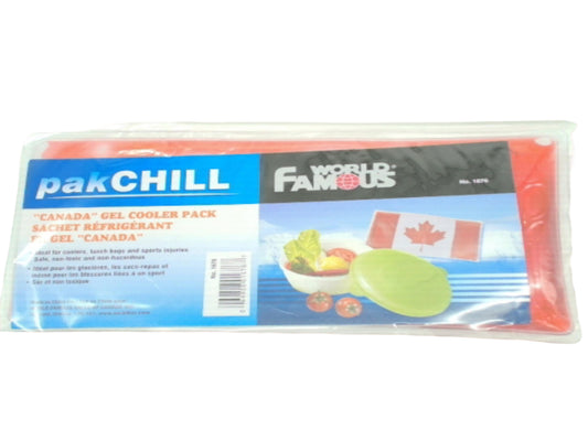 Gel Cooler Pack Canada Flag World Famous