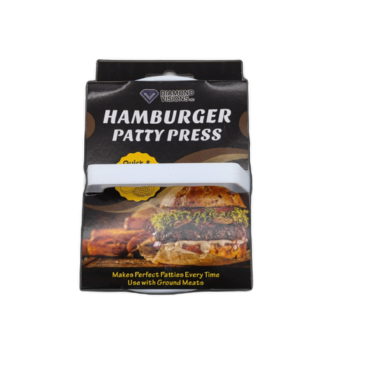 Hamburger Patty Press Plastic Diamond Visions