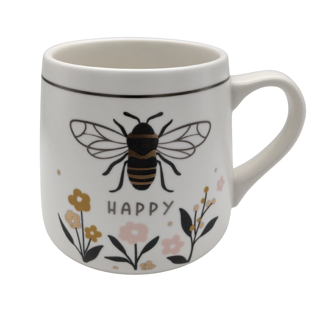Tasse Flora Mug - Motif Abeille 47 cl.