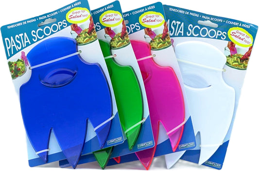 Pasta Scoops For Pasta Or Salad Plastic Assorted Colours
