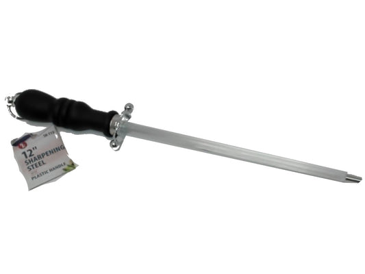 Sharpening Steel 12" w/Plastic Handle