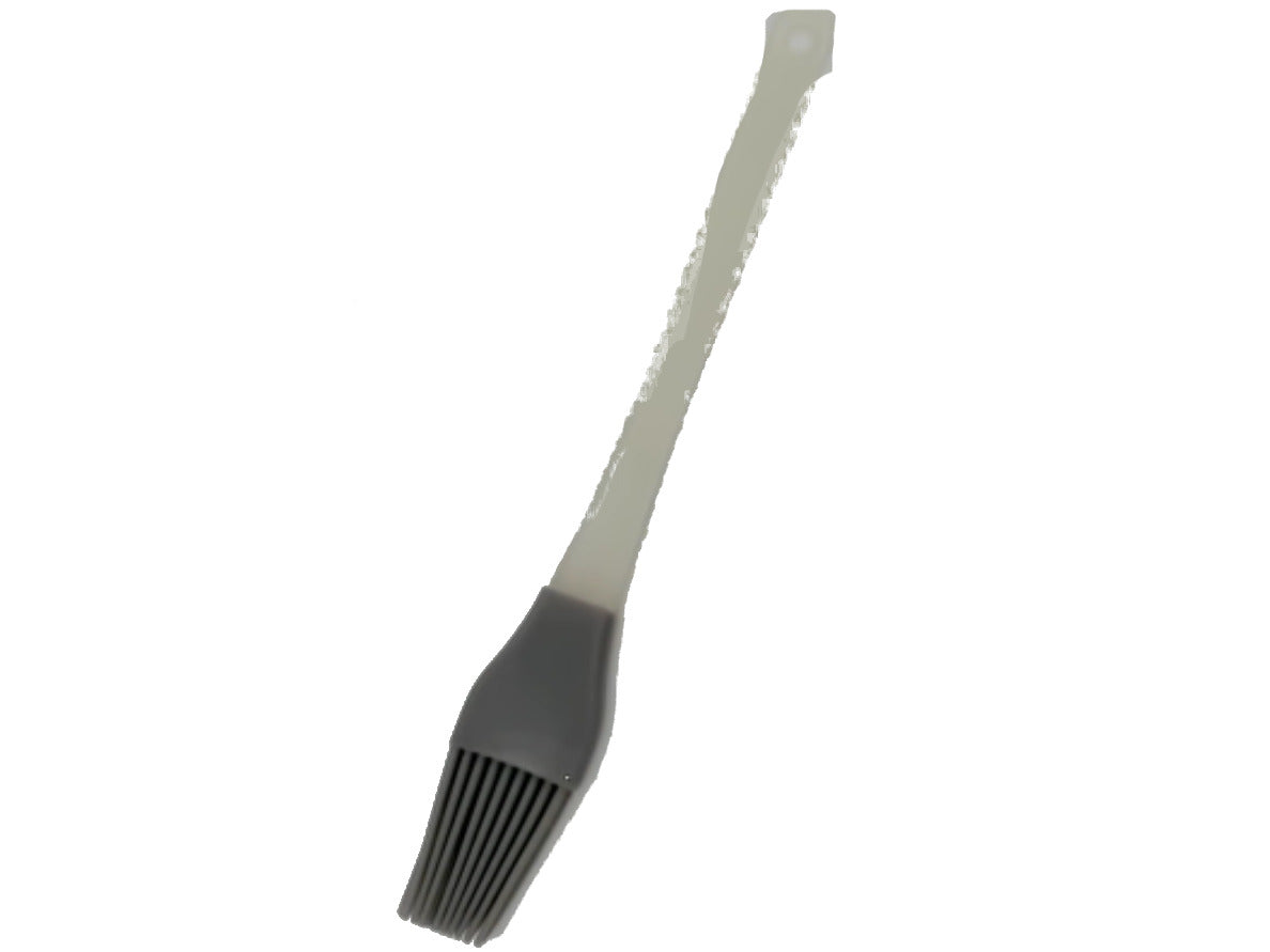 Silicone Brush 6" Clear Handle