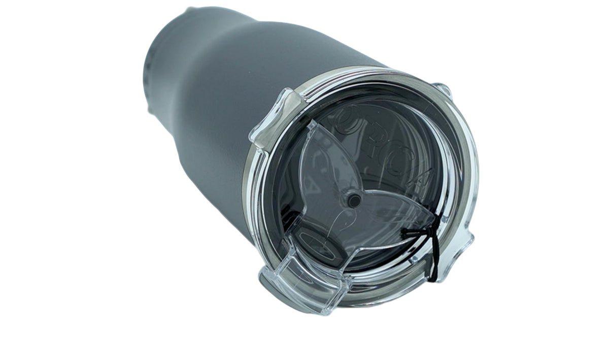 16oz. Stainless Steel Tumbler Charcoal Orca Chaser 16 - Additional View