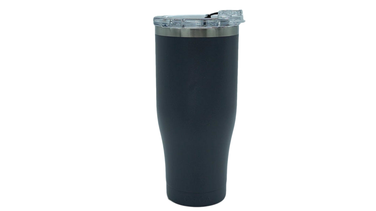 16oz. Stainless Steel Tumbler Charcoal Orca Chaser 16
