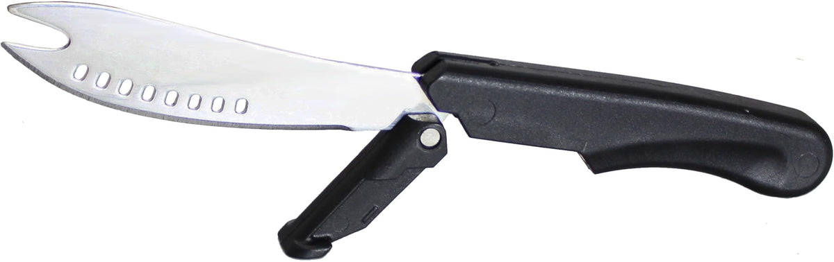 Stand Up Spreader Knife Black Plastic Handle Froma - Additional View