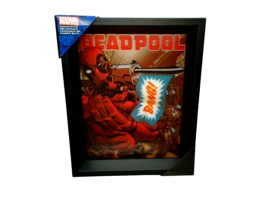 Shadow Box 3D Lenticular 8" x 10" Marvel Assorted