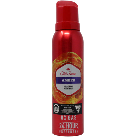 Old Spice Deodorant Spray Amber 140mL