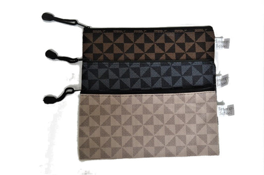 Pencil Case W/ Zipper Asst'd Color 11.5cm X 23cm