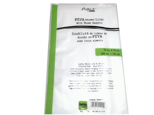 Shower Curtain 70x72" Clear