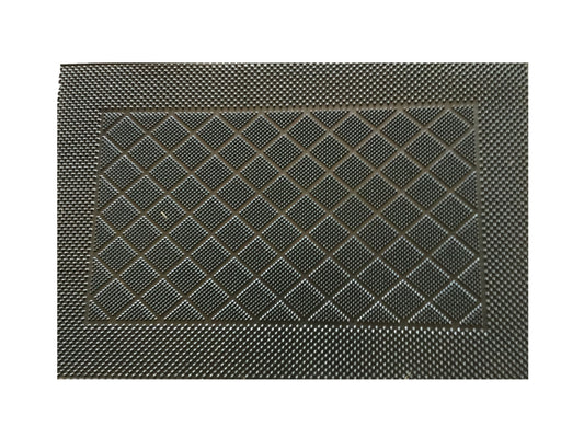 Rubber pin mat, diamond pattern 15.75 x 23.6 inch