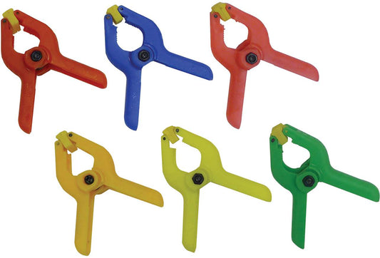 Spring clamp set 6 pc mini break up .40cents