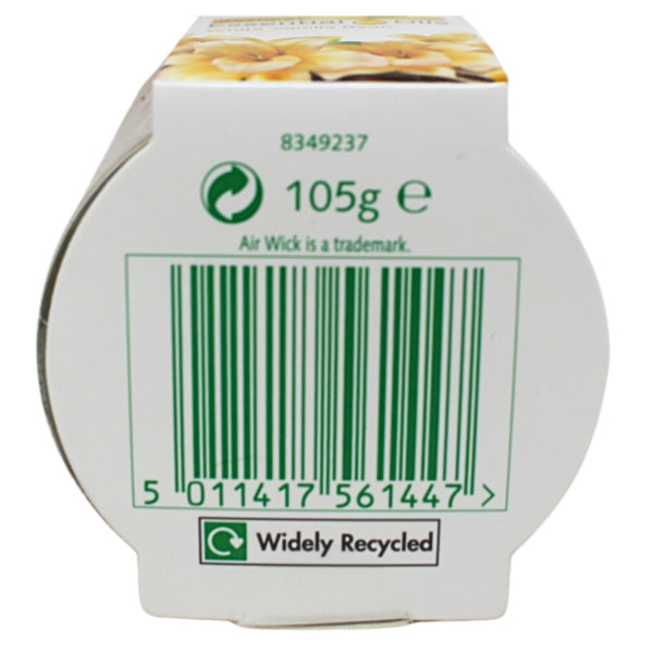 Airwick Candle 105g White Vanilla Bean - Additional View