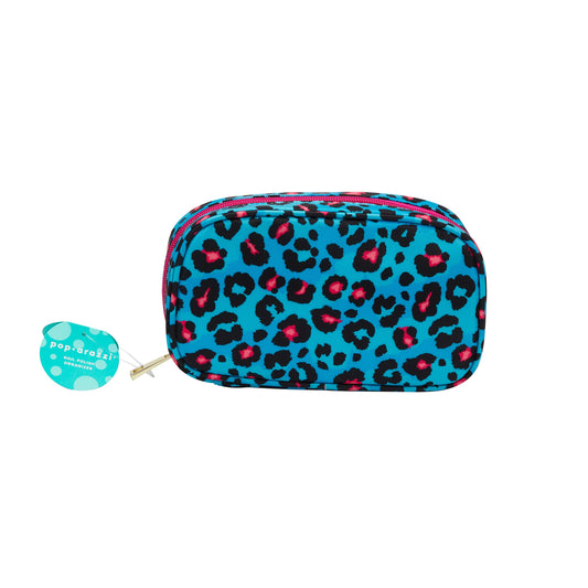 Nail Polish Organizer Blue Leopard Poparazzi - Additional View