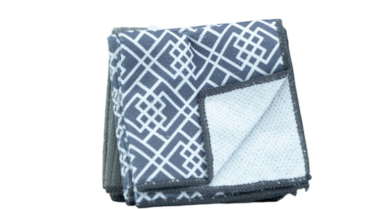 Dish Cloth Scrubbers 12" x 12" 4pk. Grey Mainstays