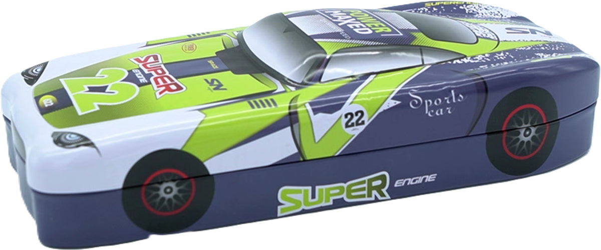 Race Car Metal Pencil Case