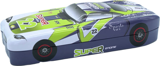 Race Car Metal Pencil Case