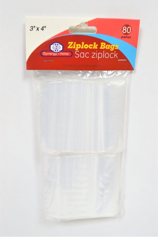 Ziplock Bags 3in X 4 5in 80pcs Per Bag