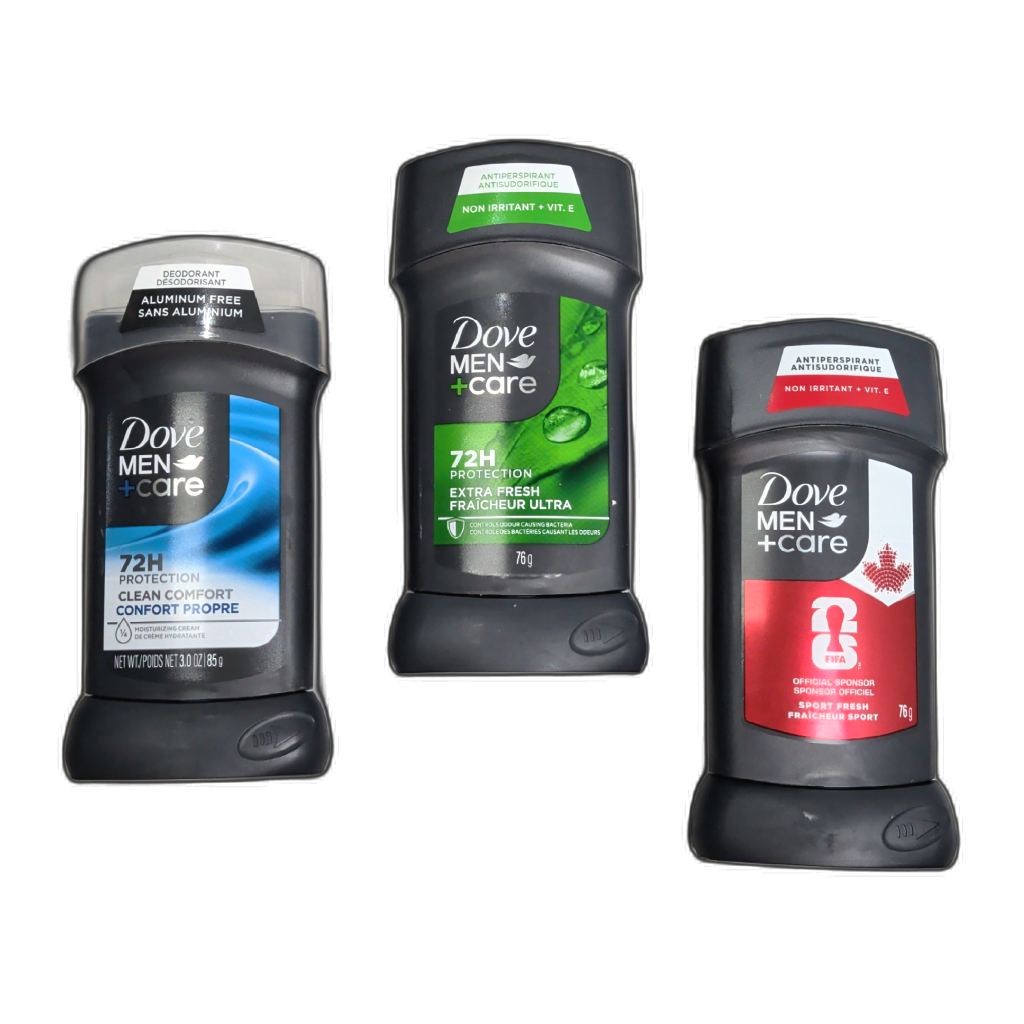 Antiperspirant Dove Men+care  76g. Assorted