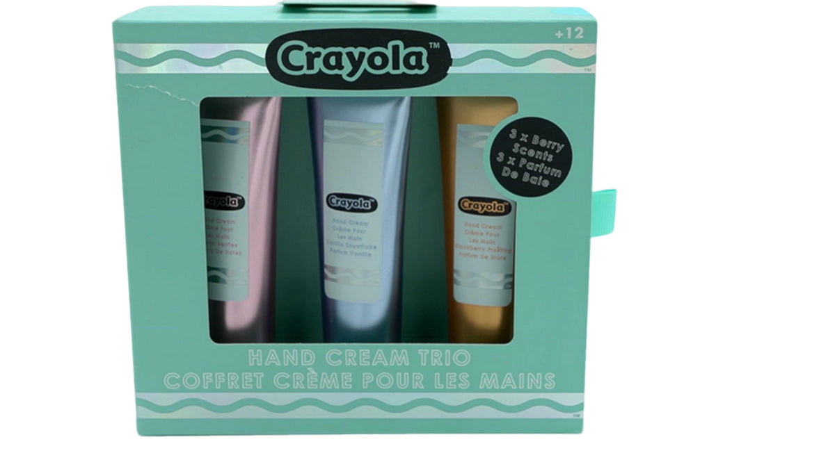 Crayola Hand Cream Trio 3 x 30mL Berry Scents