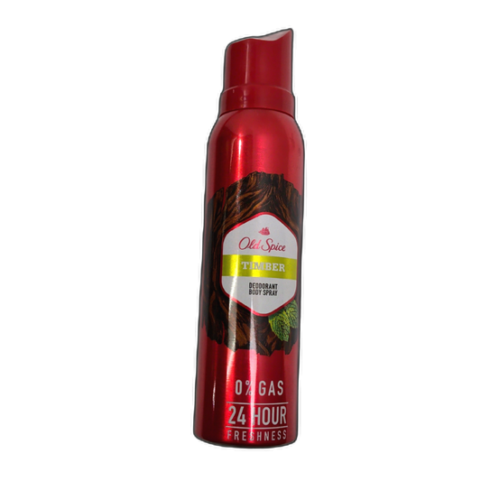 Deodorant Body Spray Timber 140ml. Old Spice