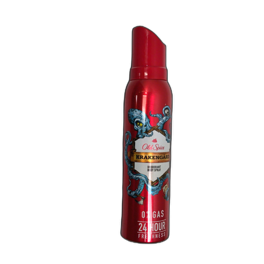 Deodorant Body Spray Krakengard 140ml. Old Spice