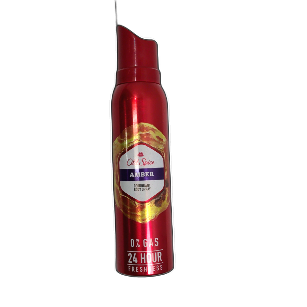 Deodorant Body Spray Amber 140ml. Old Spice