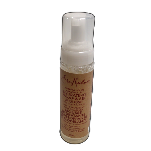 Hydrating Wrap & Set Mousse 222ml. Shea Moisture